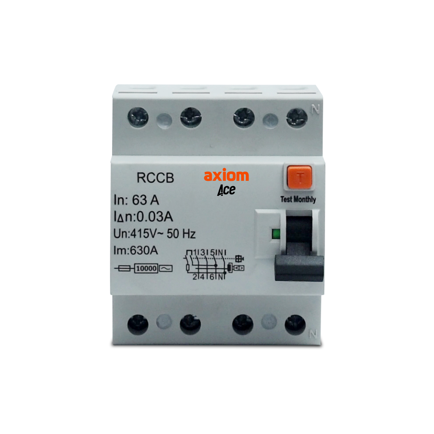 ACE RCCB for enhanced electrical safety and protection