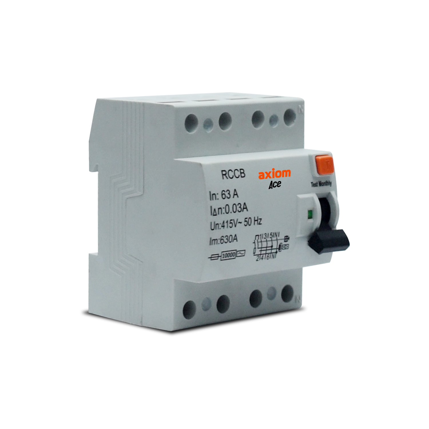 ACE RCCB – Residual Current Circuit Breaker for industrial use