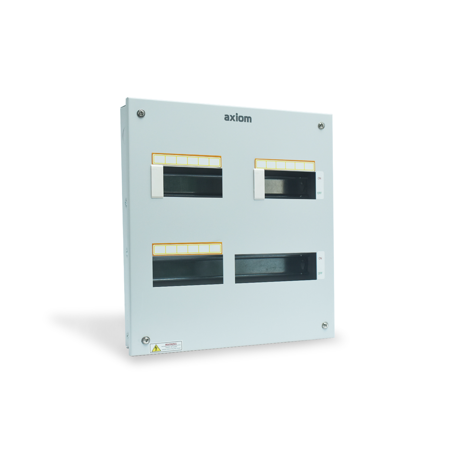 Compact single door electrical distribution board